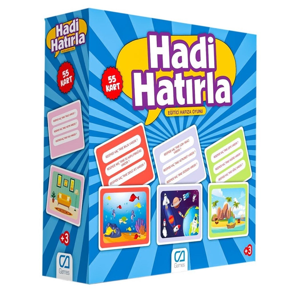 5108 Eğitici Hafıza Oyunu / +5 yaş