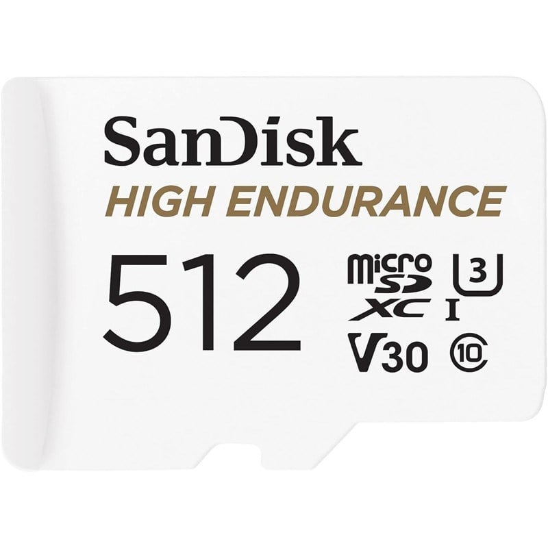 512GB HIGH ENDURANCE MICROSD 100MB/S SDSQQNR-512G-GN6IA