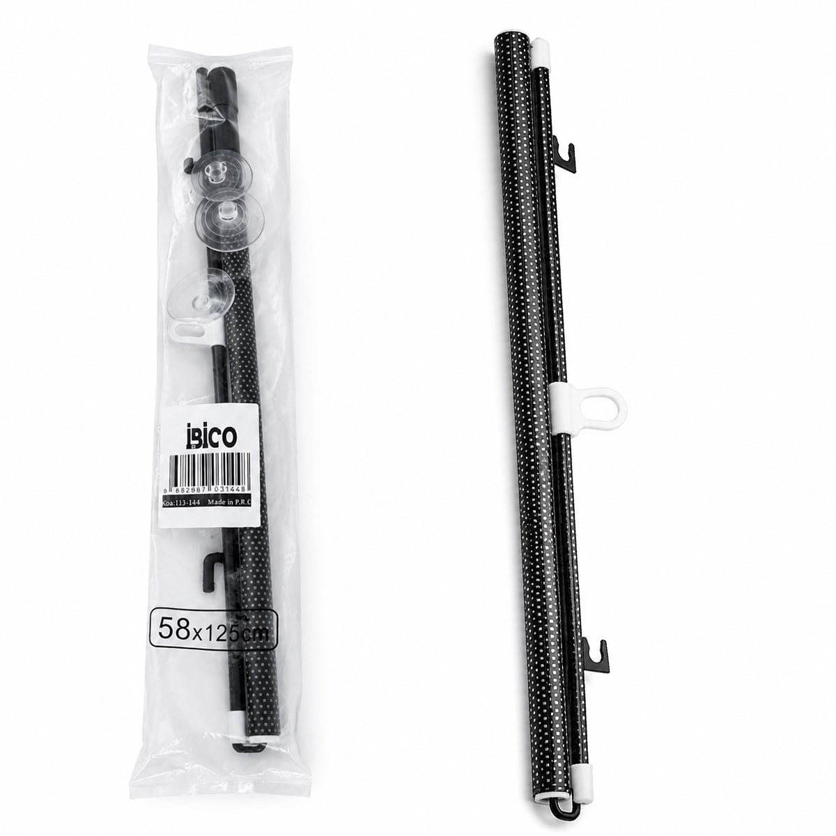 58x125 cm PVC Makaralı Araç Cam Güneşliği (Vantuzlu)