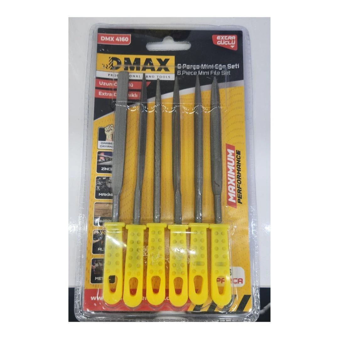 6 Parça Mini Eğe Seti