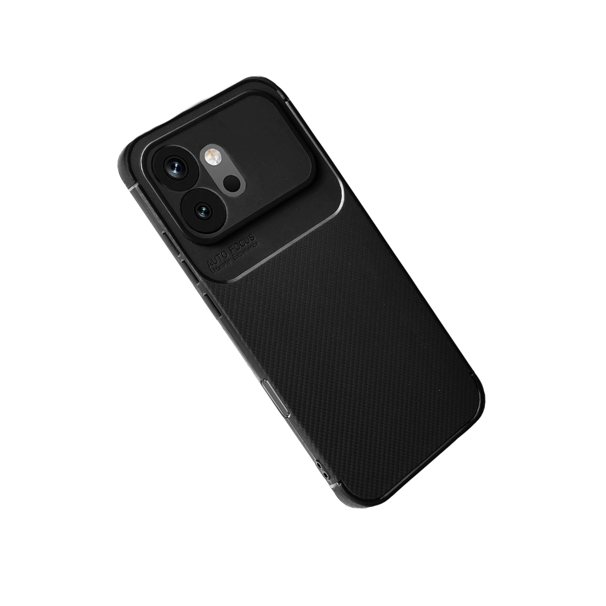 600 Auto Focus Karbon Kapak - Siyah