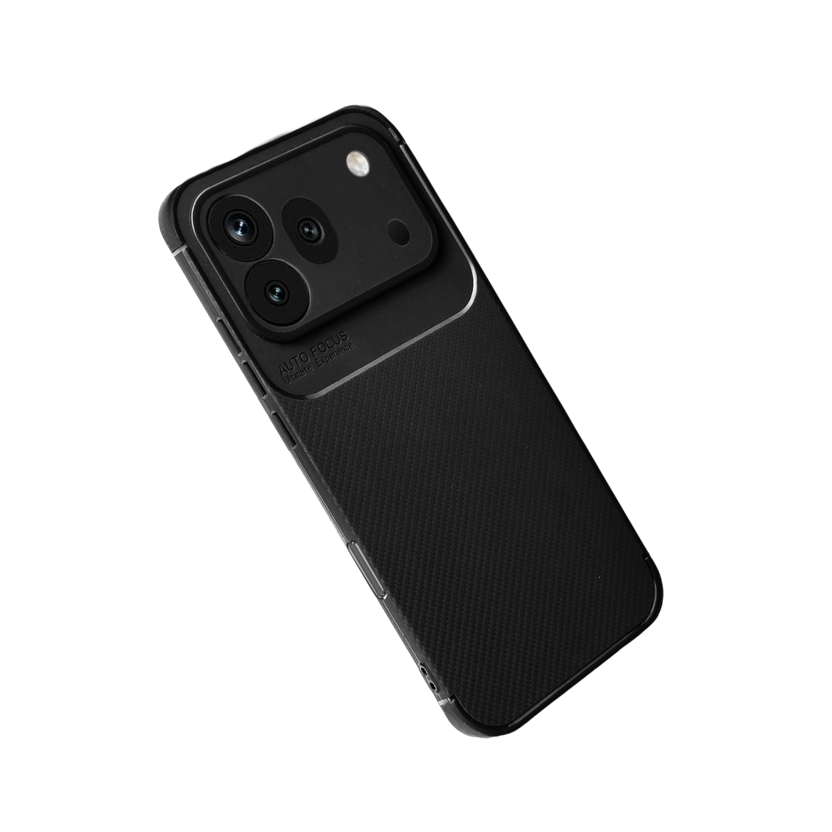600 Pro Auto Focus Karbon Kapak - Siyah