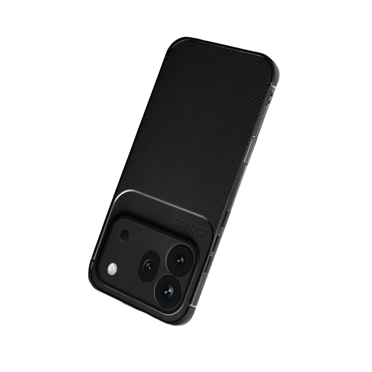 600 Pro Auto Focus Karbon Kapak - Siyah