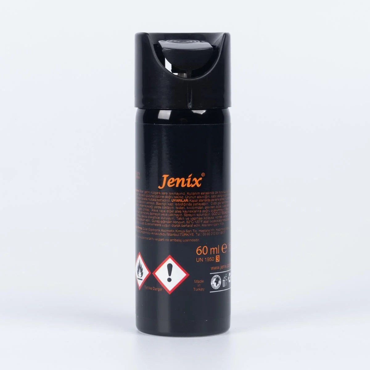 60ml JENİX BİBER GAZI - GÖZ YAŞARTICI SPREY