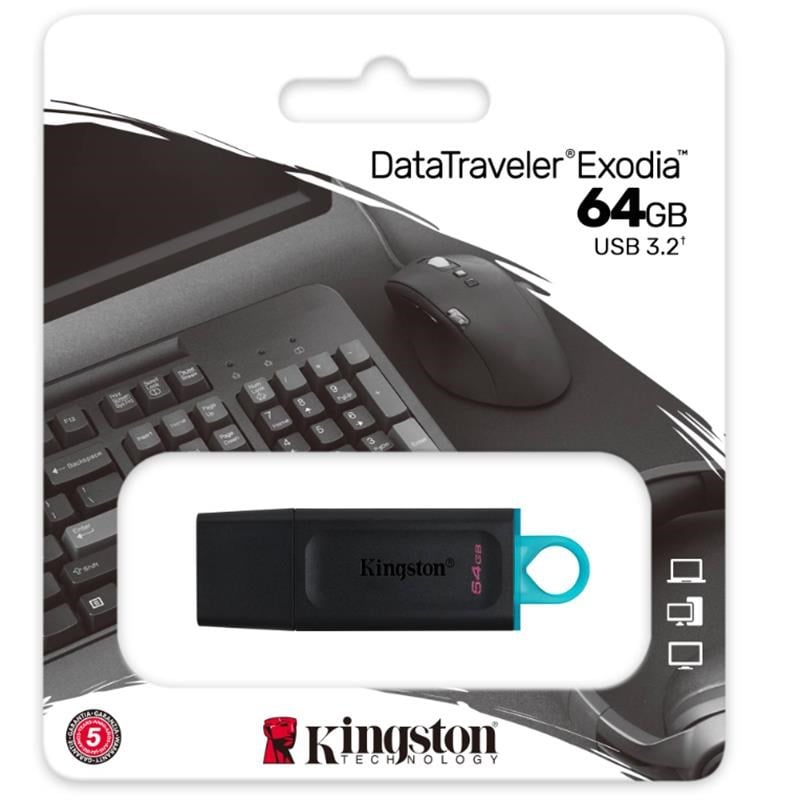 64 GB EXODIA USB BELLEK 3.2 DT DTX/64GB