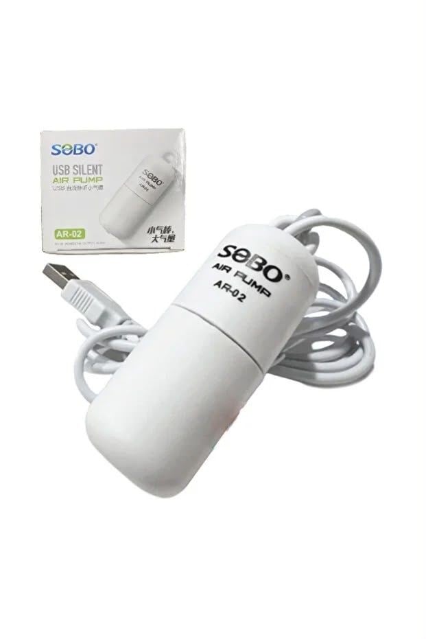 745-AR-02 SOBO hava motoru USB-DC 5V 1W 4 lt/min