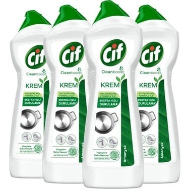 750 ml Ekstra Hızlı Durulama Özellikli Krem Temizleyici