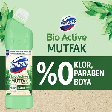 750 ml Mutfak İçin Hijyen Sağlayan Bio Aktif Çamaşır Suyu