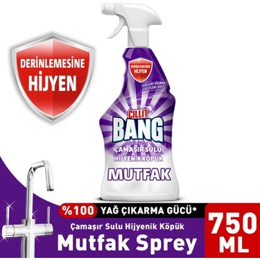 750 ml Yağ ve Kir Sökücü Mutfak Temizleyici Sprey