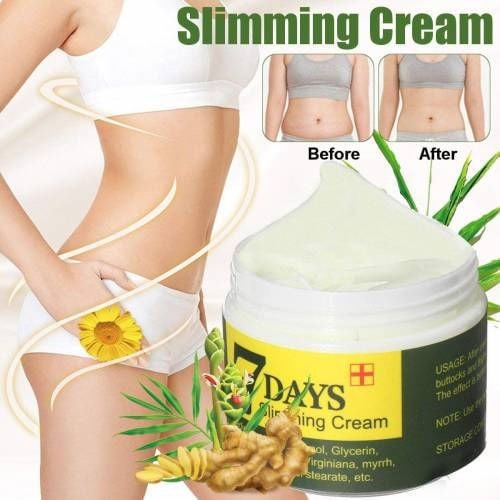 7days Slimming Cream Ginger Miracle 100ML Vücut Bakım Kremi Zencefil Mucizesi 2 Adet