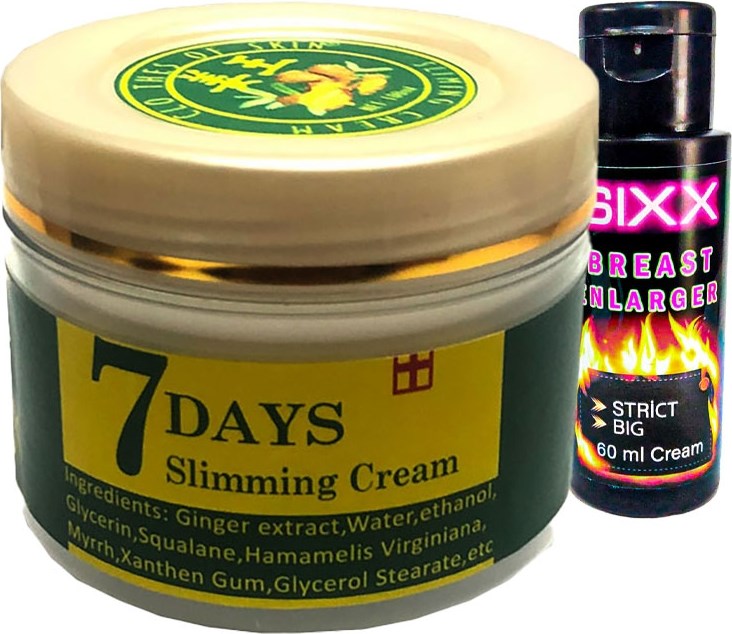 7days Slimming Vücut Bakım Fitkremi + Sıxx Göğüsşekillendirici Krem 60 ml