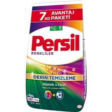 7kg Renkliler İçin Toz Çamaşır Deterjanı