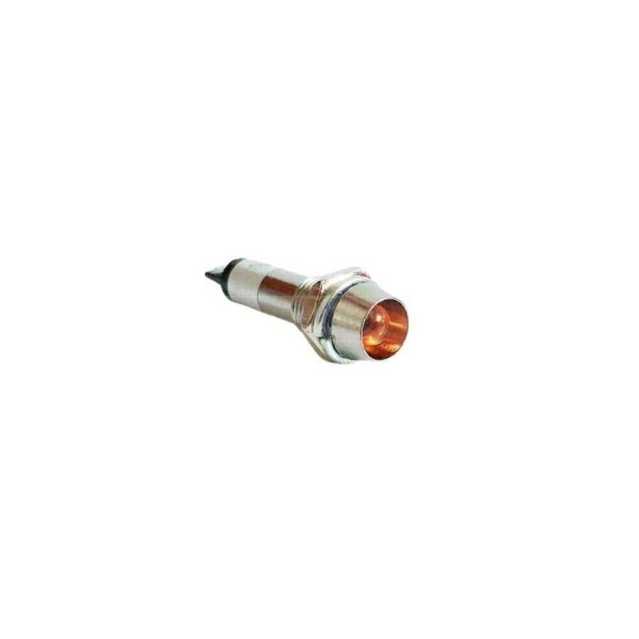 8L-P1-N220VR 8mm 220V Metal Sinyal - Sarı