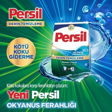 9 kg Okyanus Ferahlığı ile Toz Çamaşır Deterjanı