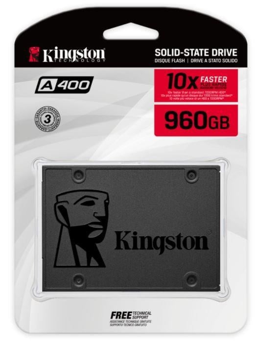 960 GB A400 SATA3 2.5 500/450MBS SA400S37/960G