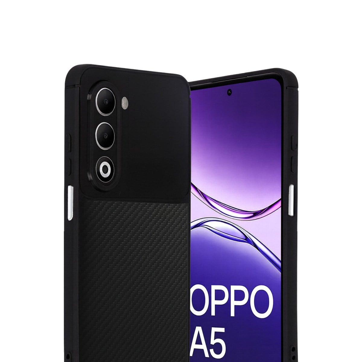A5 4G Auto Focus Karbon Kapak - Siyah