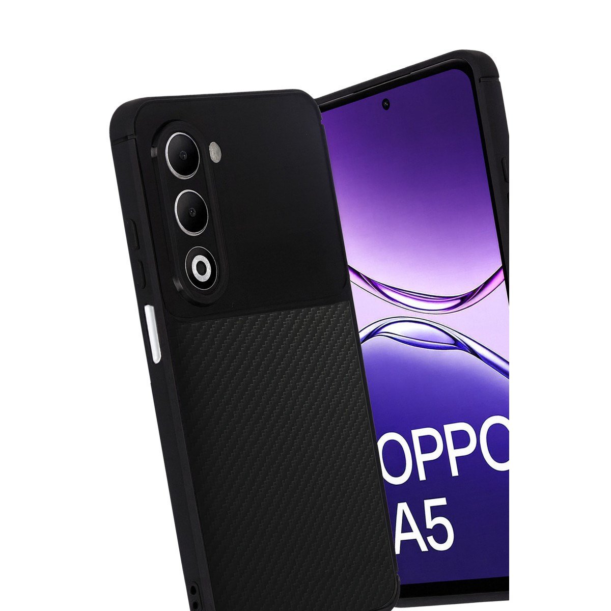 A5 4G Auto Focus Karbon Kapak - Siyah