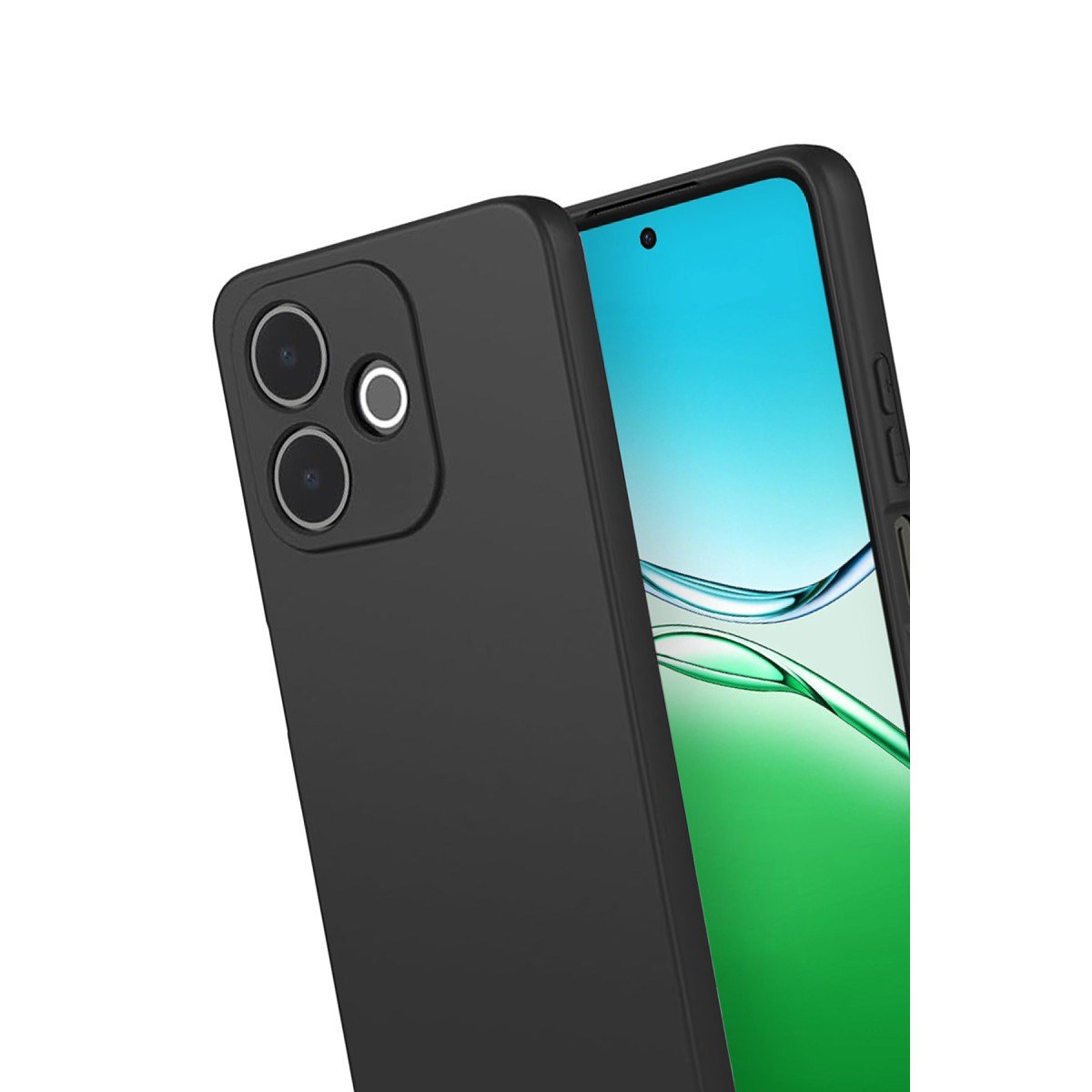 A5 Pro 4G First Silikon - Siyah