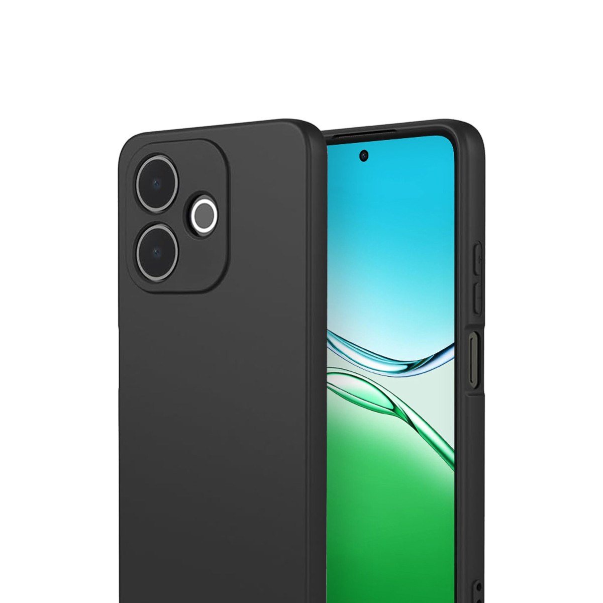 A5 Pro 4G First Silikon - Siyah