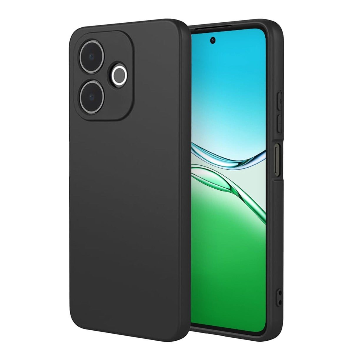 A5 Pro 4G First Silikon - Siyah