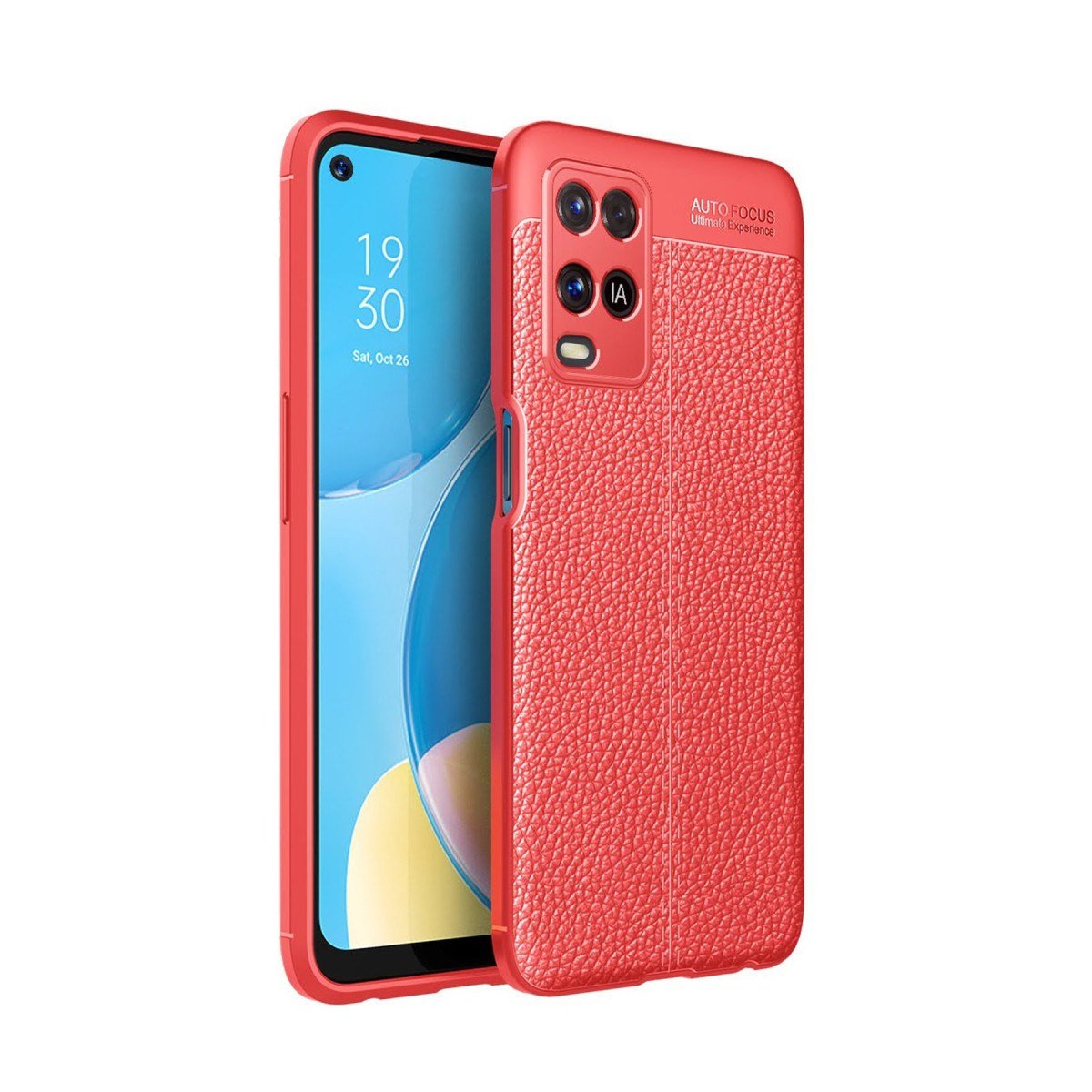 A54 4G Kılıf Auto Focus Kapak - Kırmızı