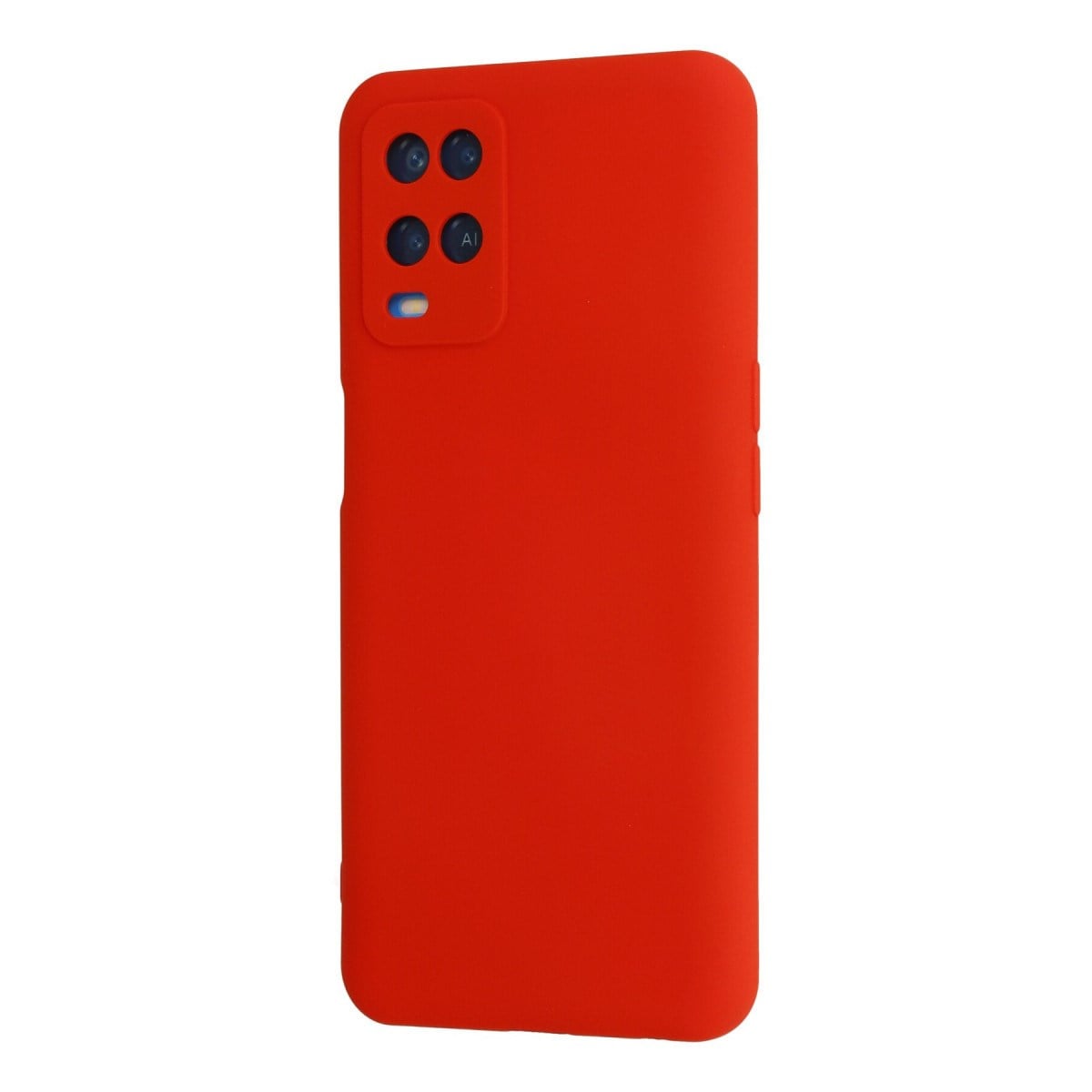 A54 4G Kılıf Nano içi Kadife Silikon - Kırmızı