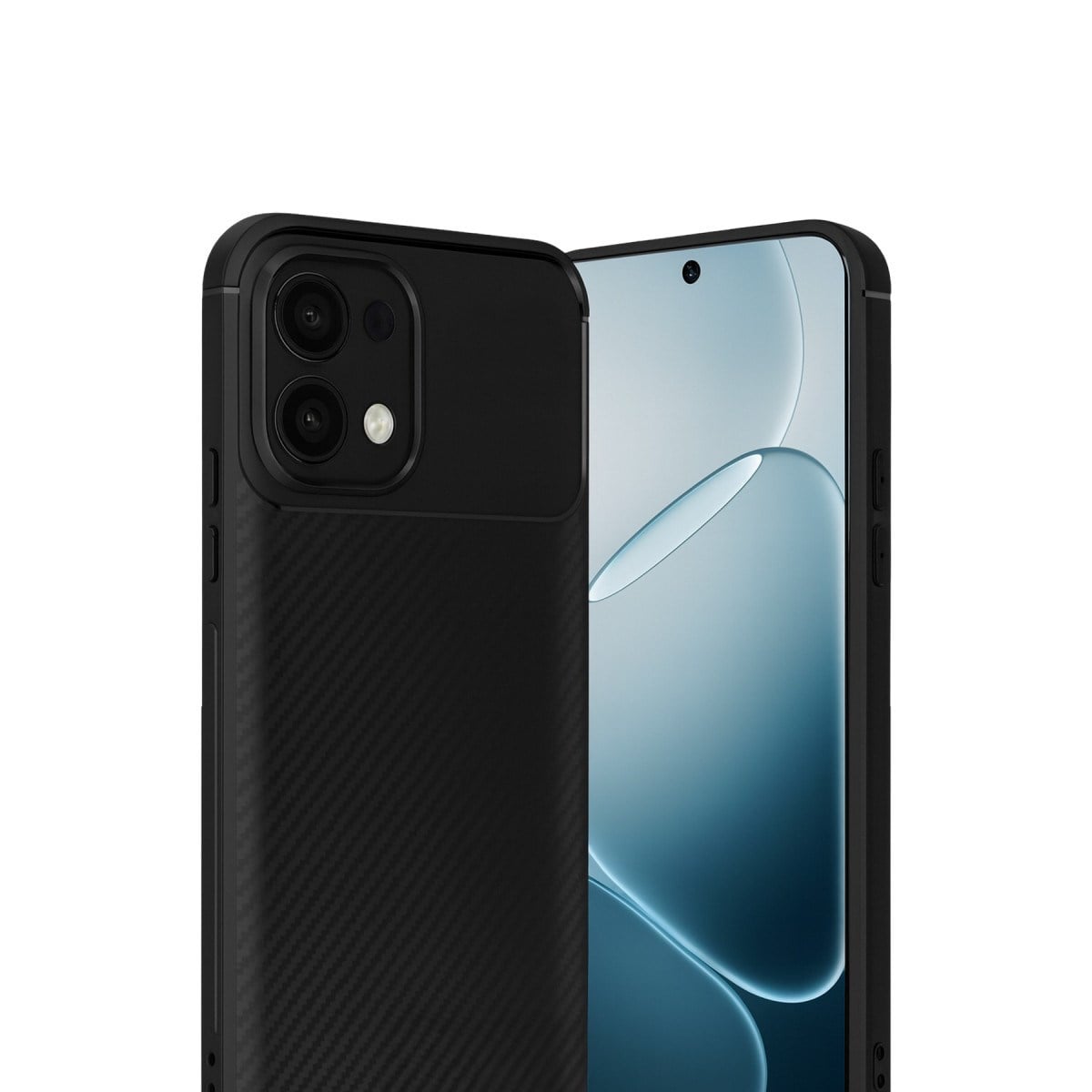 A6 Pro 4G Auto Focus Karbon Kapak - Siyah