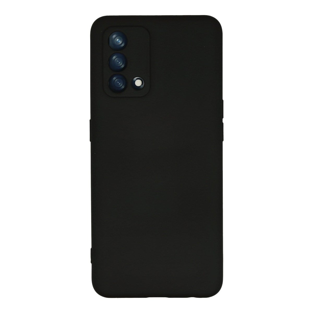 A74 4G Kılıf Nano içi Kadife Silikon - Siyah