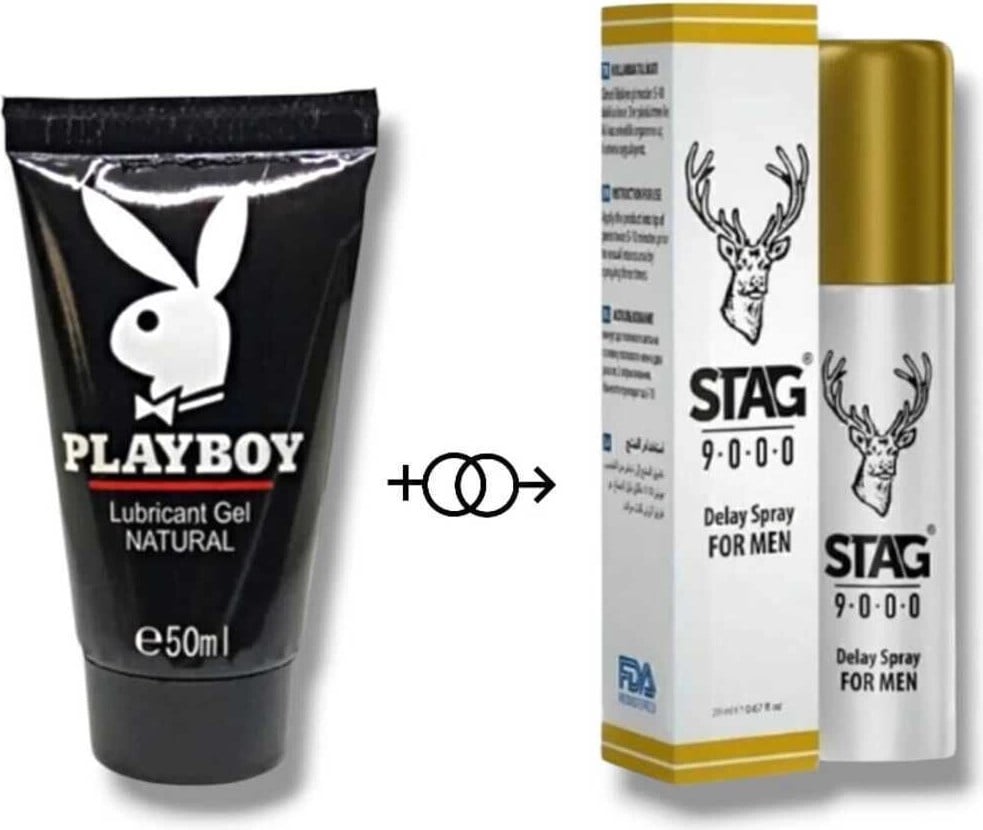 AC BOX Kayganlaştırıcı Jel 50 ml + Stag Gecìktìrìcì Sprey