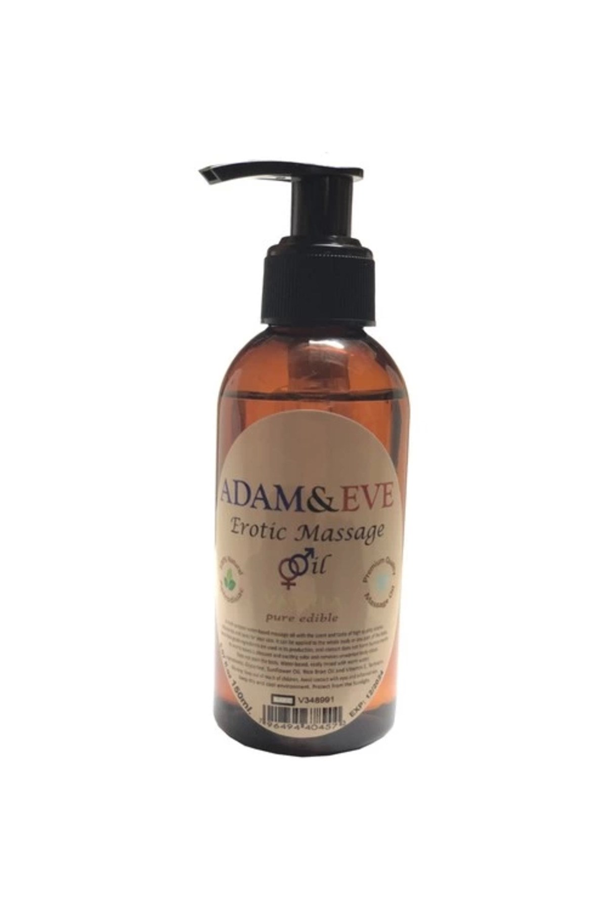 Adam & Eve Aromaterapi Vanılla Massage Oil 1 Adet Vanilya Aromalı Vücut Masaj Yağı