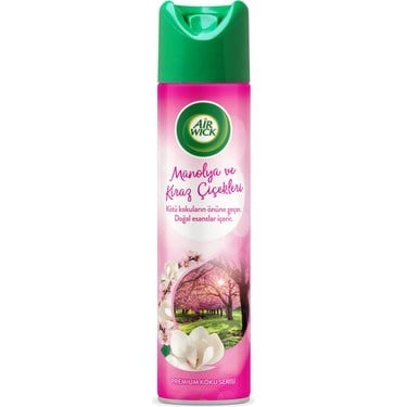 Aerosol Oda Kokusunda Manolya ve Kiraz Çiçeği