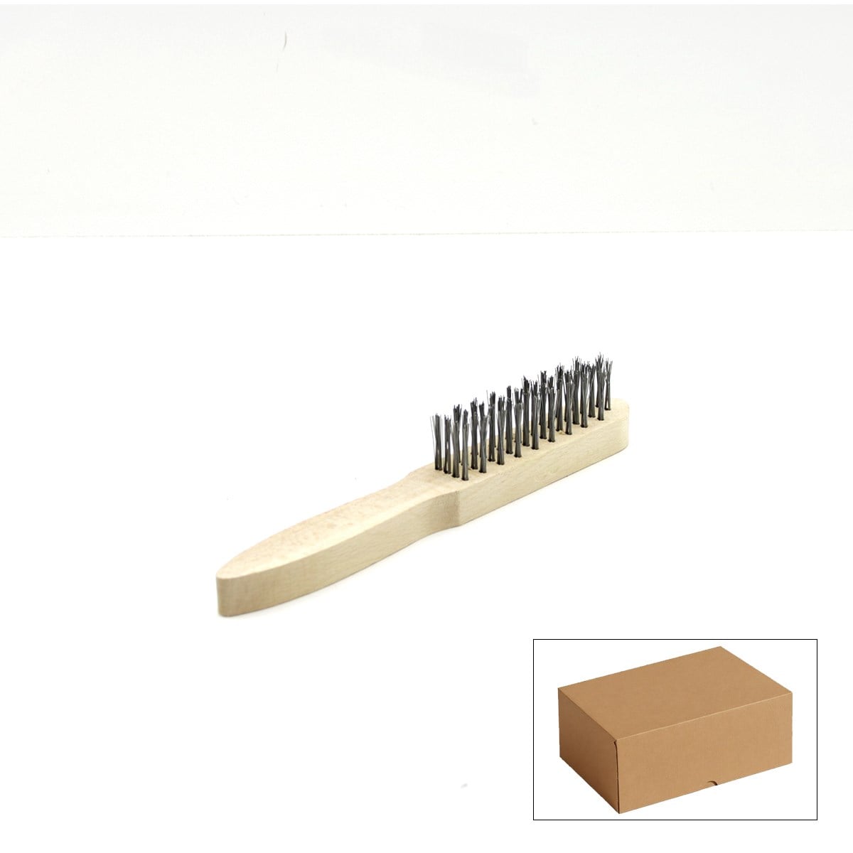 Ahşap Saplı Metal Tel Fırça