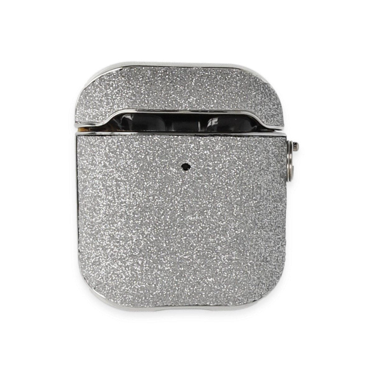 Airpods 2 (2.nesil) Spell Simli Kılıf - Gümüş