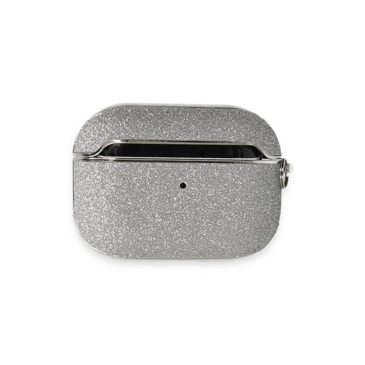 Airpods Pro (1.nesil) Spell Simli Kılıf - Gümüş