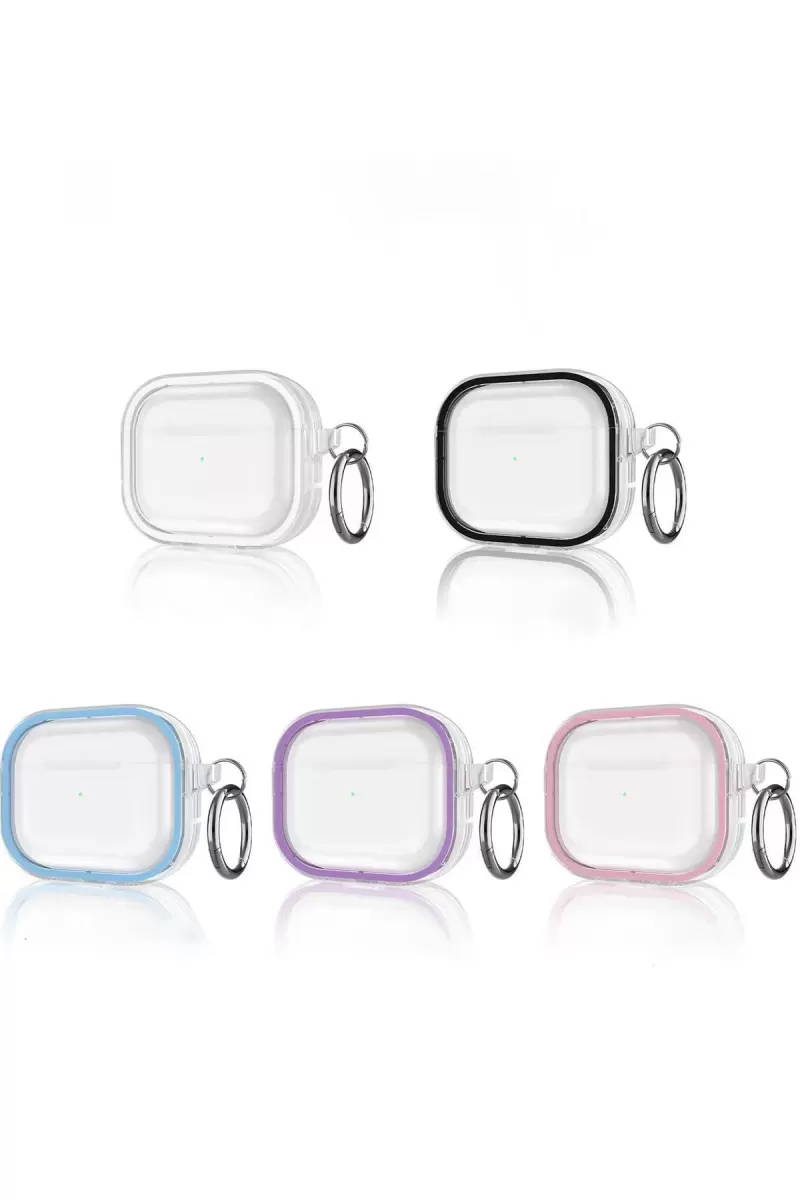Airpods Pro 2 (2.nesil) Shiny Şeffaf Kılıf - Sierra Blue
