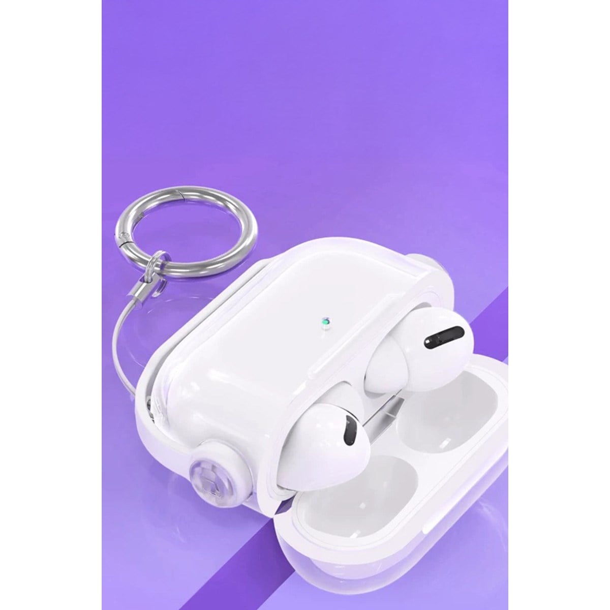 Airpods Pro 3 (3.nesil) Tema Kılıf - Mor