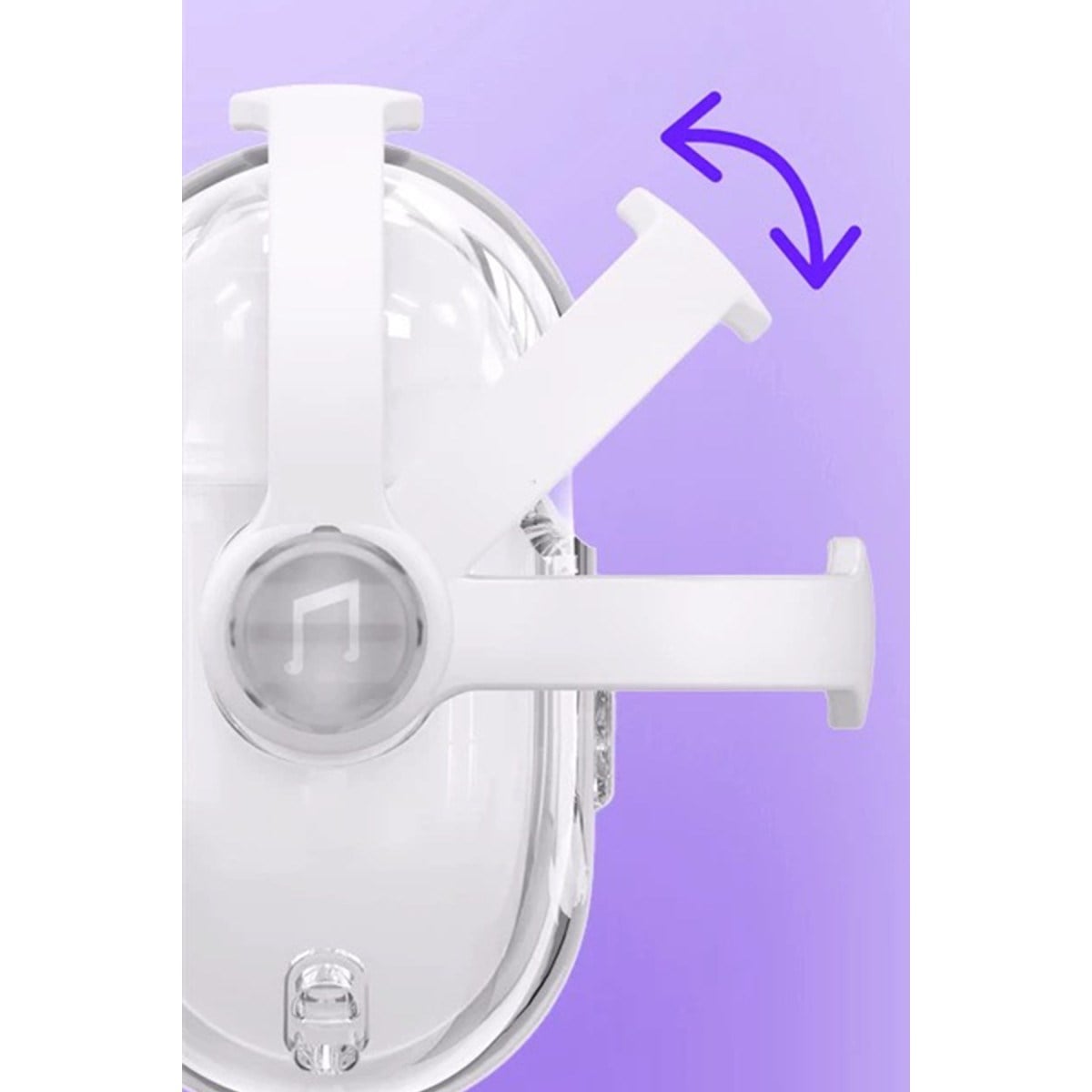 Airpods Pro 3 (3.nesil) Tema Kılıf - Mor