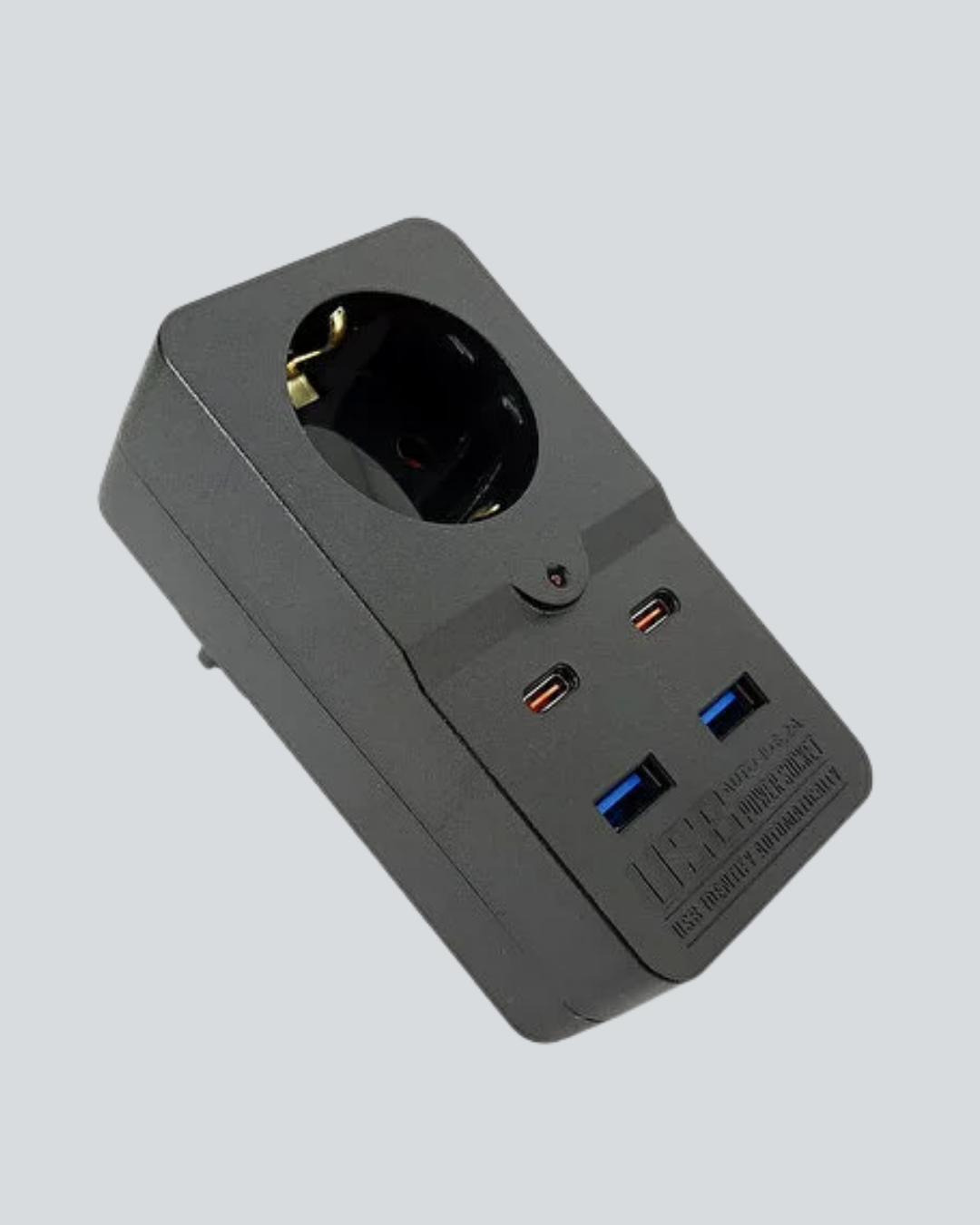 Akıllı Akım Dengelemeli Priz 2500W 4 USB Type C Çıkışlı