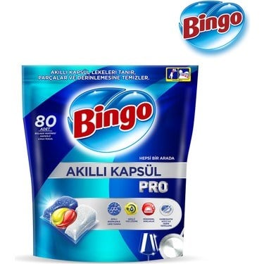 Akıllı Kapsül Pro Bulaşık Makinesi Deterjanı 80 Adet