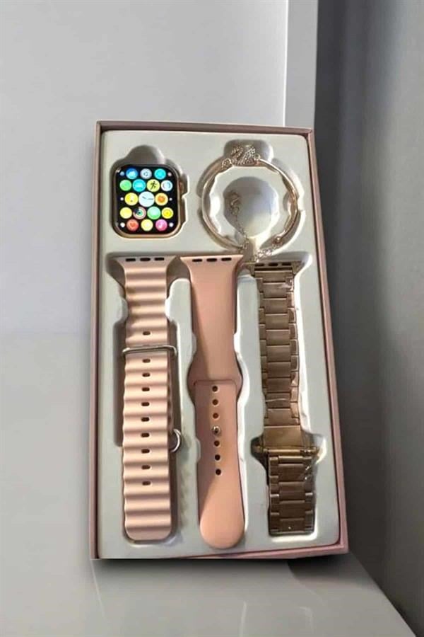 Akıllı Saat Adımsayar, Nabız Takibi ve GPS Destekli Kadınlara Özel