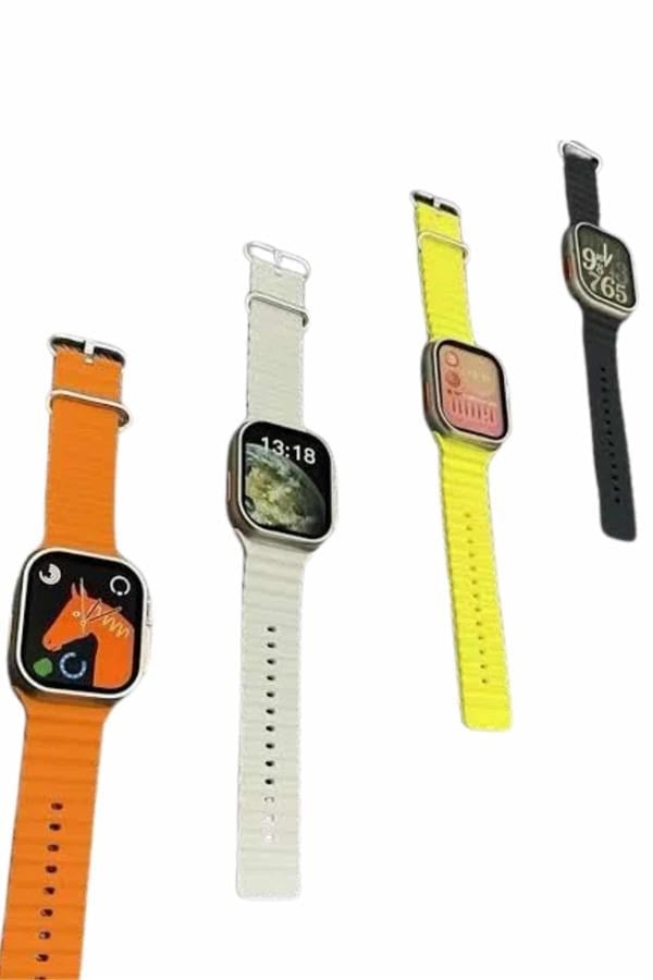 Akıllı Saat Bleutooth Bağlantılı Akıllı Saat Amoled Ekran 49 MM