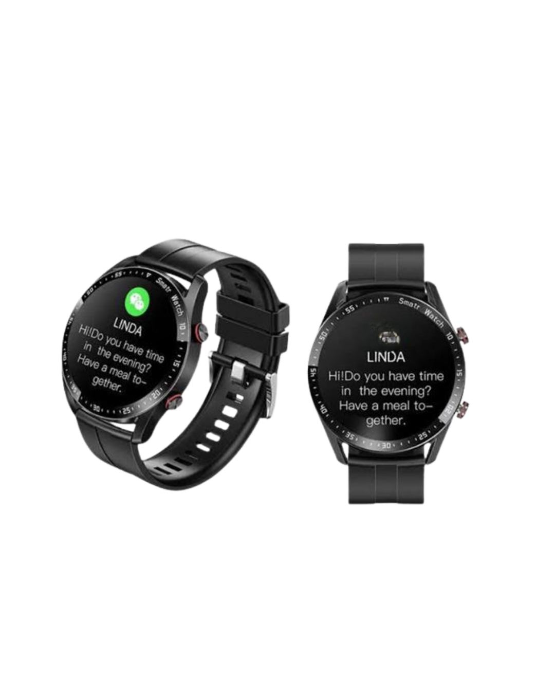 Akıllı Saat Yeni Model Sesli Asistan Bildirim Görme Bluetooth Bağlantılı Müzik Dinleme