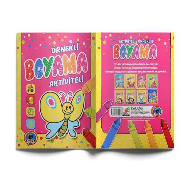 Aktiviteli Örnekli Boyama Kitabı