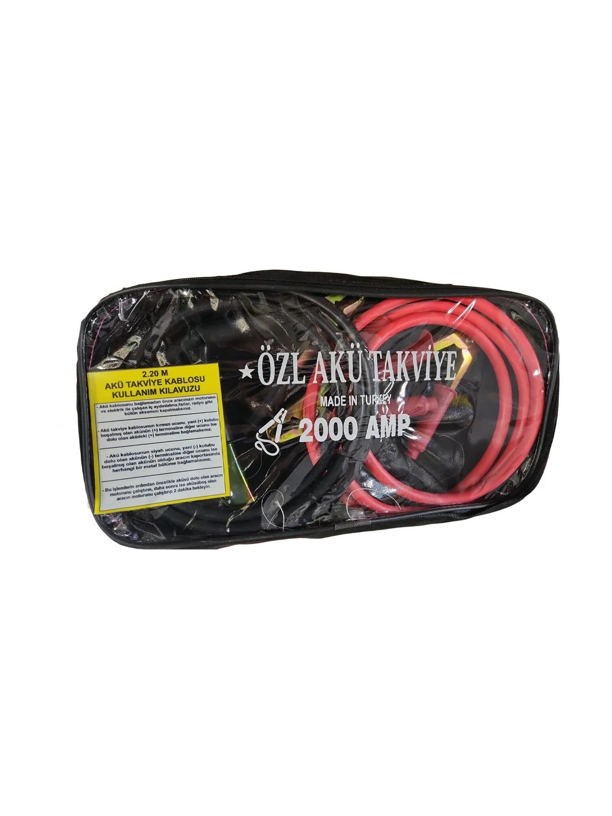 Akü Takviye Kablosu 2000 Amper 12006