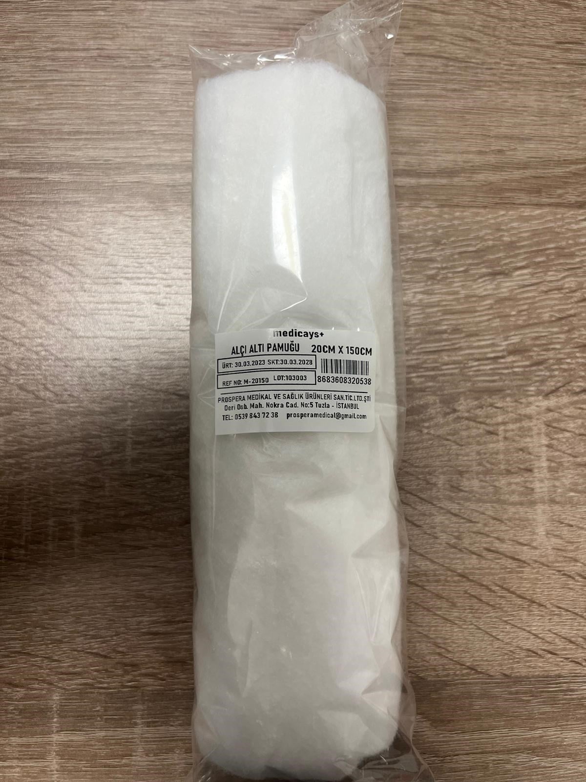 Alçı Altı Pamuğu 20cm x 150 cm