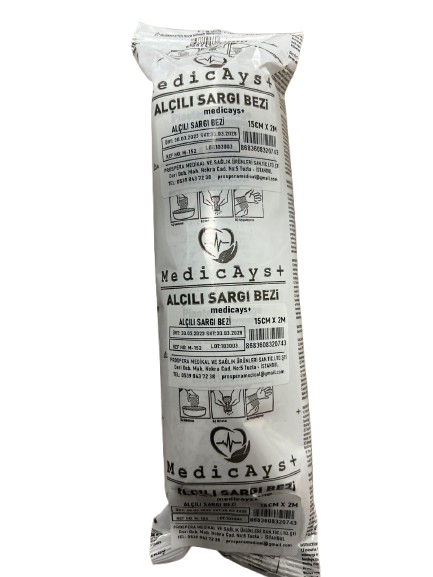 Alçı Sargı Bezi - 15cm X 2mt