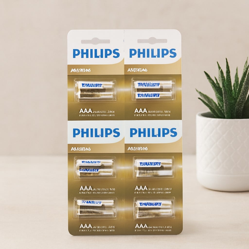 Alkalin AAA (1.5V) İnce Pil 24lü Paket