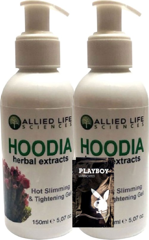 Allied 2 Adet Life Sciences Hoodiaherbal Extracts Hot Slimming & Tight Gel A-372 150 ml + 1 Adet Jel Hediye