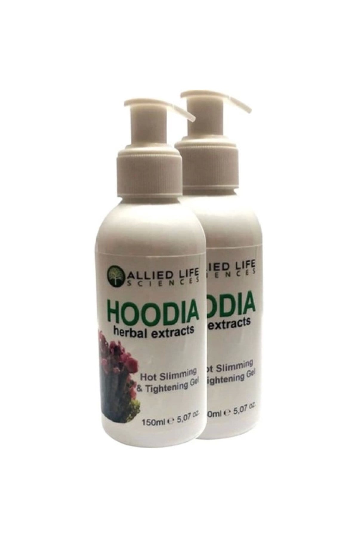 Allied Life Sciences Hoodia Herbal Extracts Hot Slimming & Tightening 150 ml x 2 adet