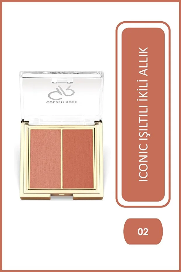 Allik & İconic Blush Duo 2Lİ No: 03 Rosy Bronze